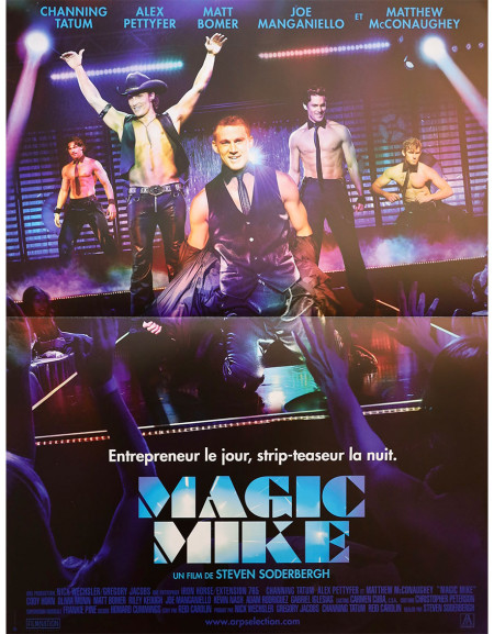 Magic Mike - 40x53 cm - pliée