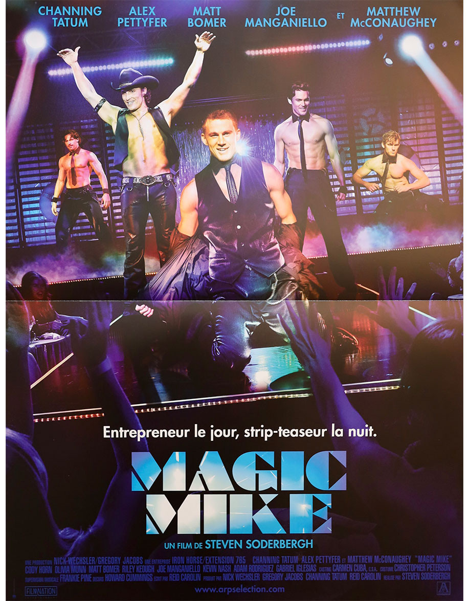 Magic Mike - 40x53 cm - pliée