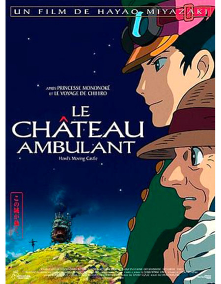 Le Château ambulant  - 40x53 cm - roulée