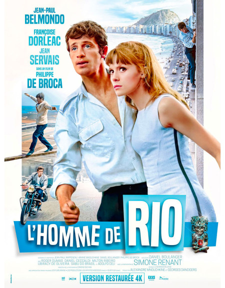 L'Homme de Rio — affiche originale française 40x53 cm...