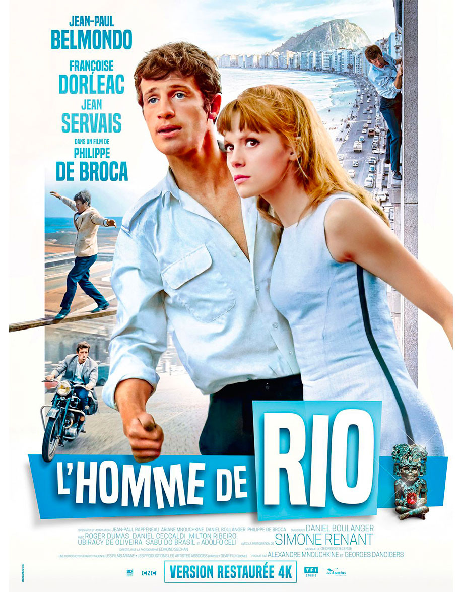 L'Homme de Rio - 40x53 cm - roulée