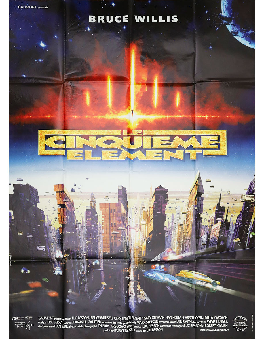 Le Cinquième Elément - 120x160 cm - pliée