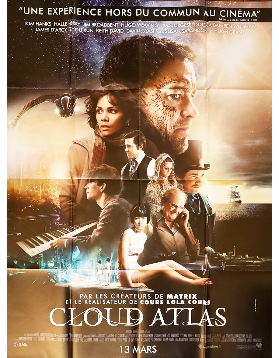 Cloud Atlas - 120x160 cm - pliée