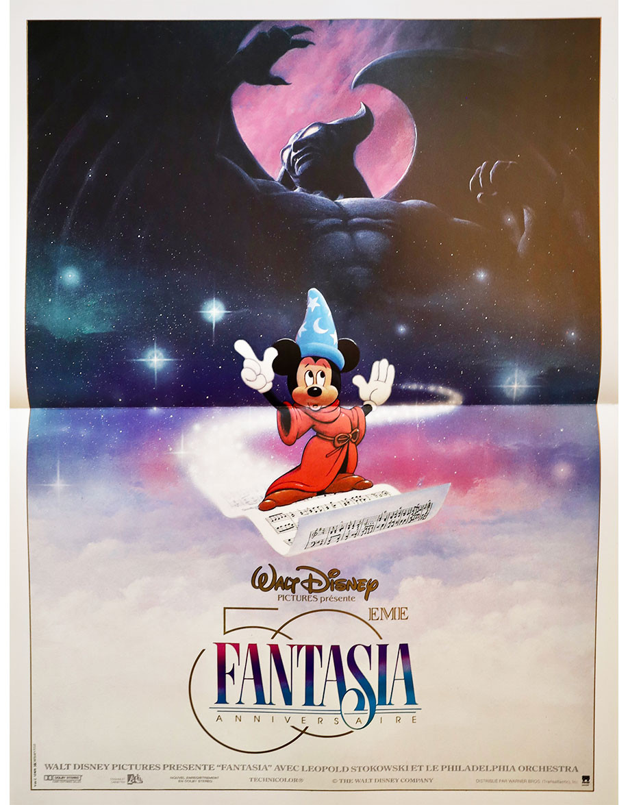Fantasia, 50ème anniversaire - 40x53 cm - pliée