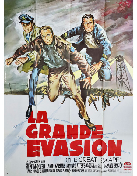 La Grande Évasion — affiche originale française grande...