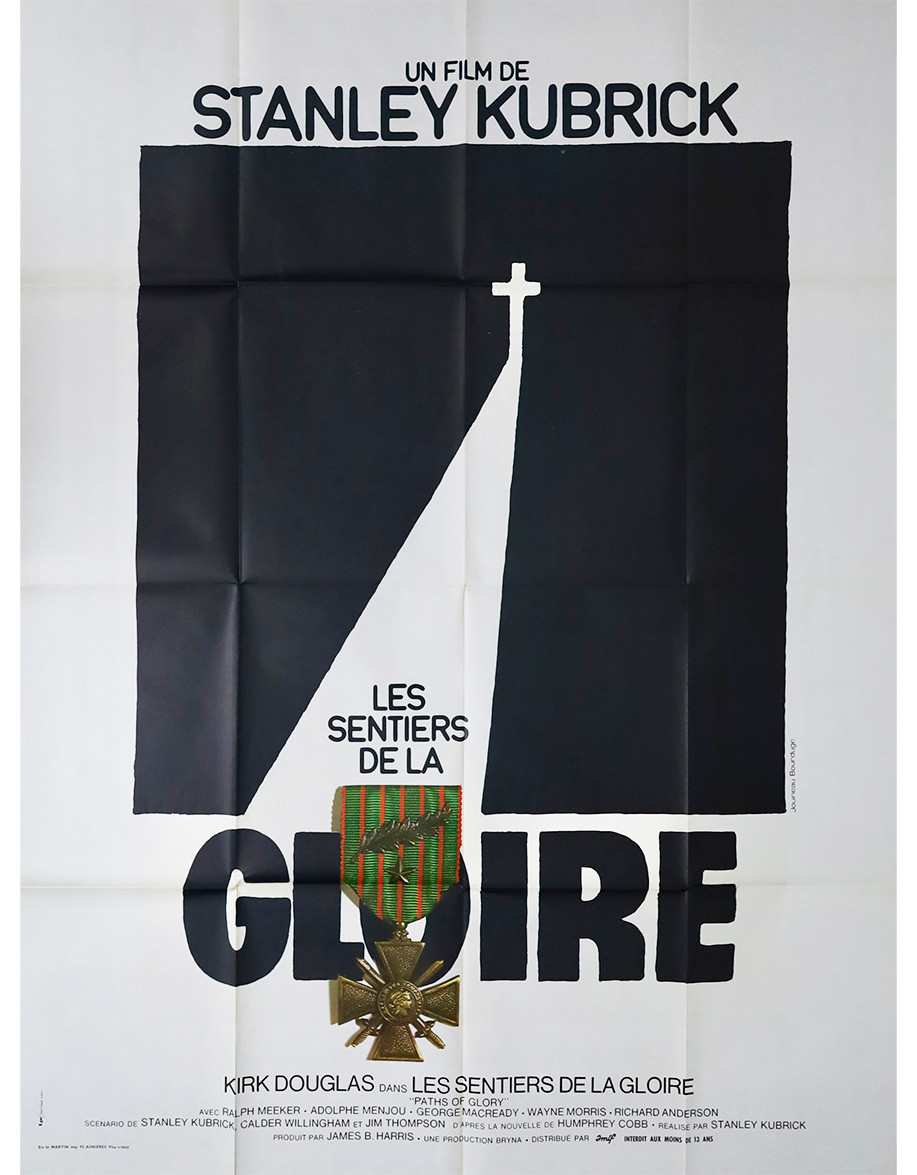 Les sentiers de la gloire - 120x160 cm - pliée