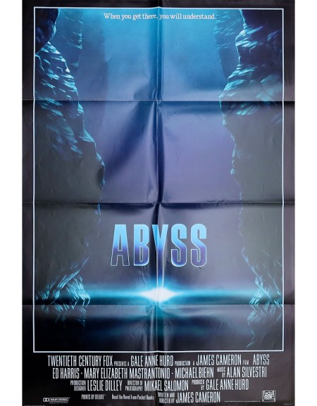 Abyss - us one sheet - 69x104 cm - pliée