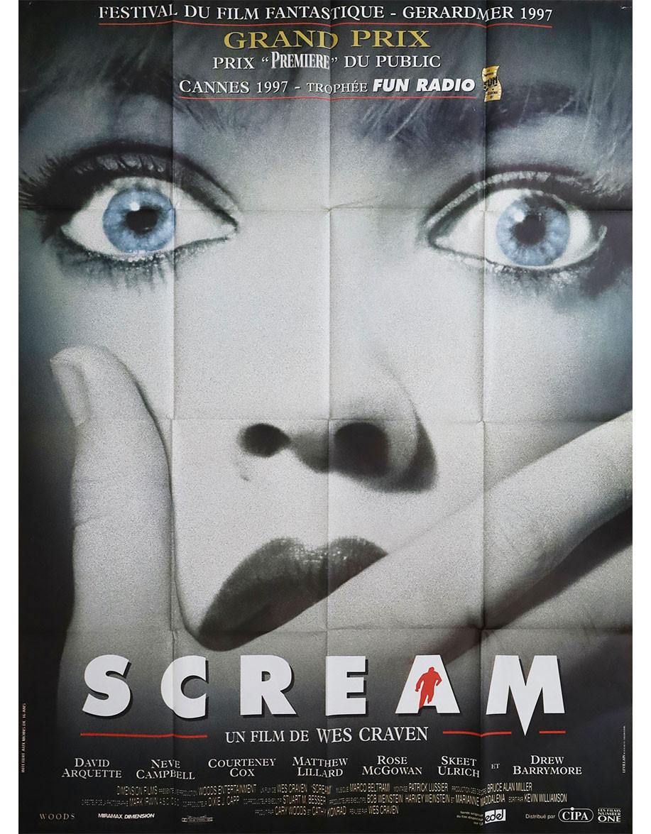 Scream - 120x160 cm - pliée