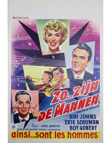 Ainsi sont les hommes - 35x55 cm - roulée