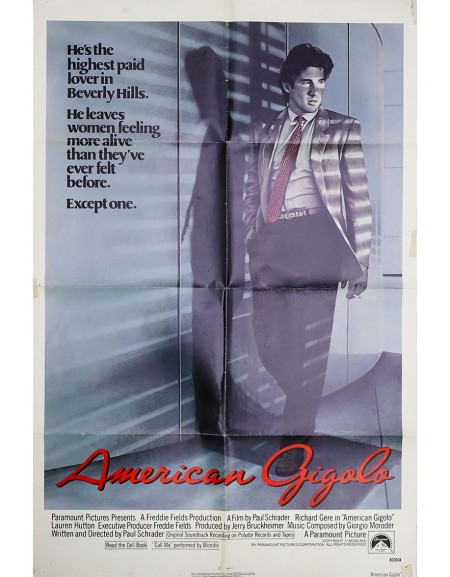 American Gigolo - 69x104 cm - pliée