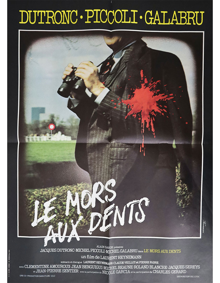 Le mors aux dents - 60x80 cm - pliée