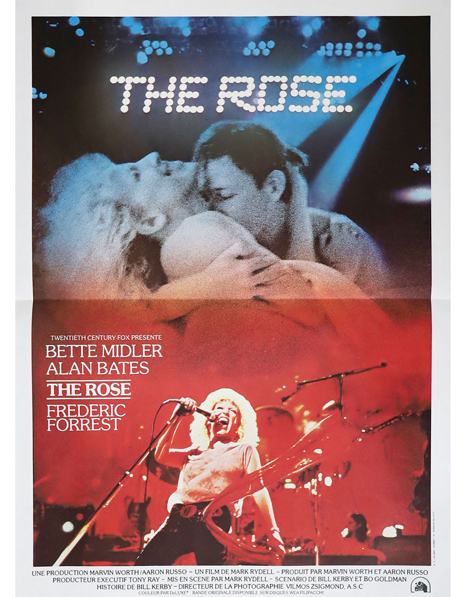 The rose - 40x53 cm - pliée