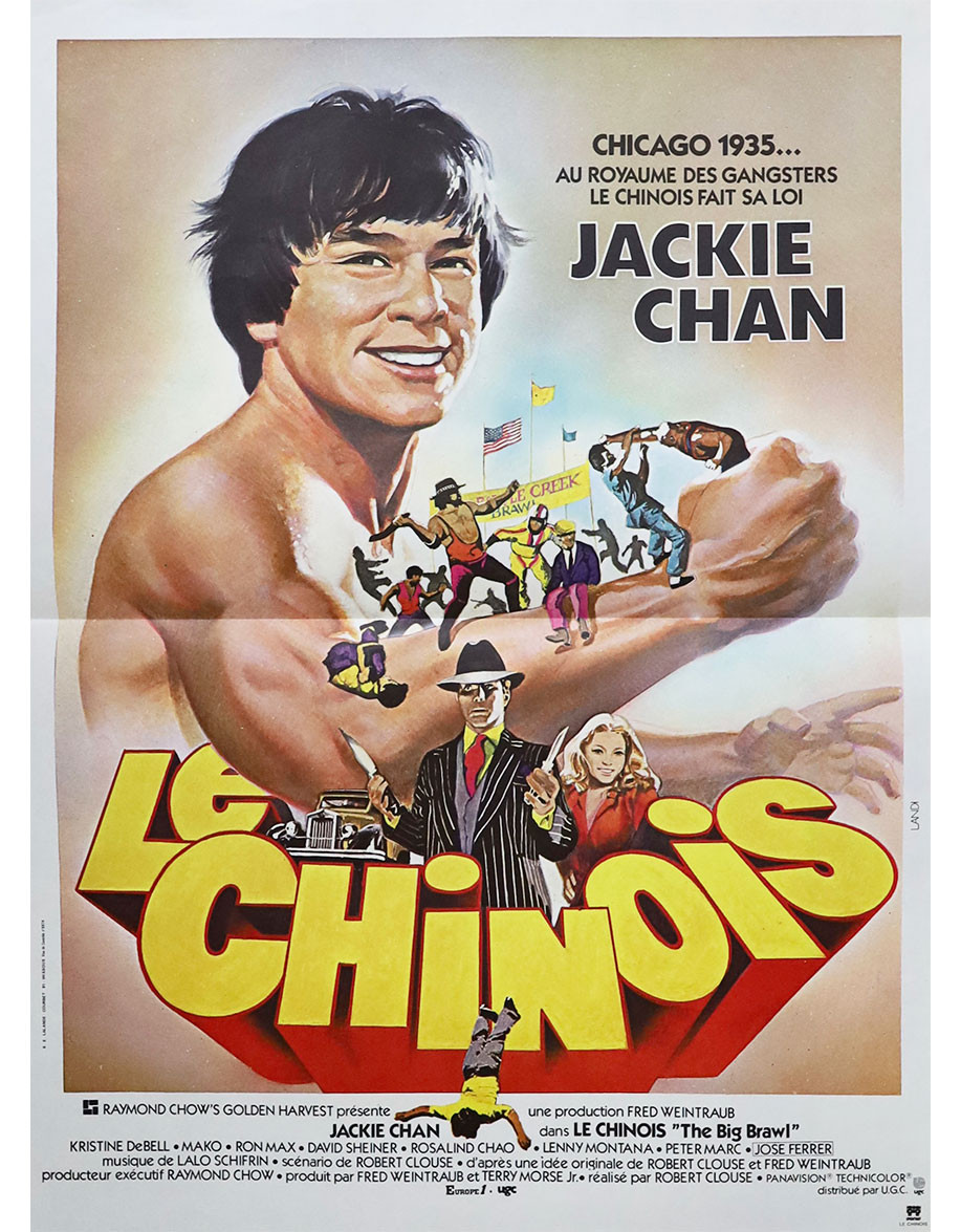 Le Chinois - 40x53 cm - pliée