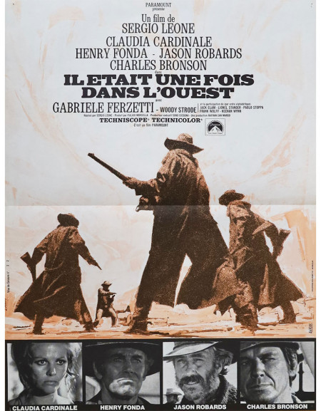 Il était une fois dans l'ouest — affiche originale...
