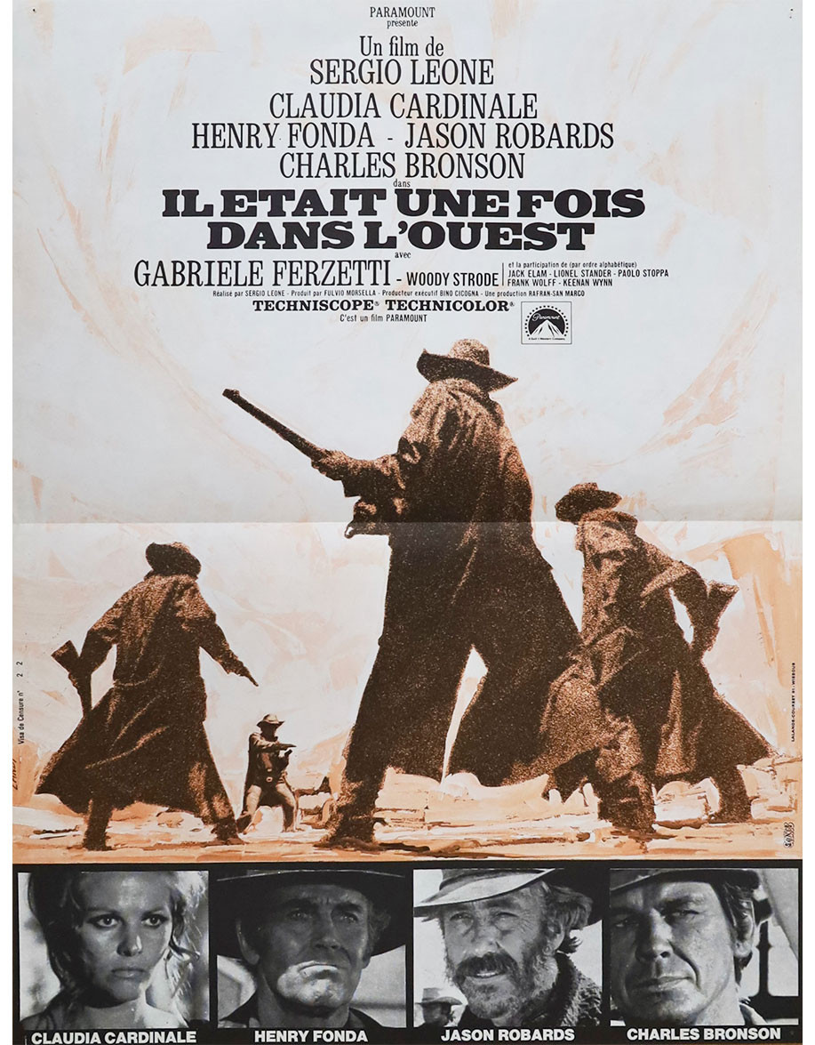 Il était une fois dans l'Ouest - 40x53 cm - pliée