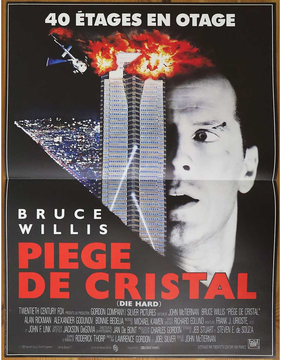 Piège de cristal - 40x53 cm - pliée