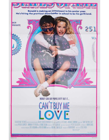 L'amour ne s'achète pas - 69x104 cm - pliée