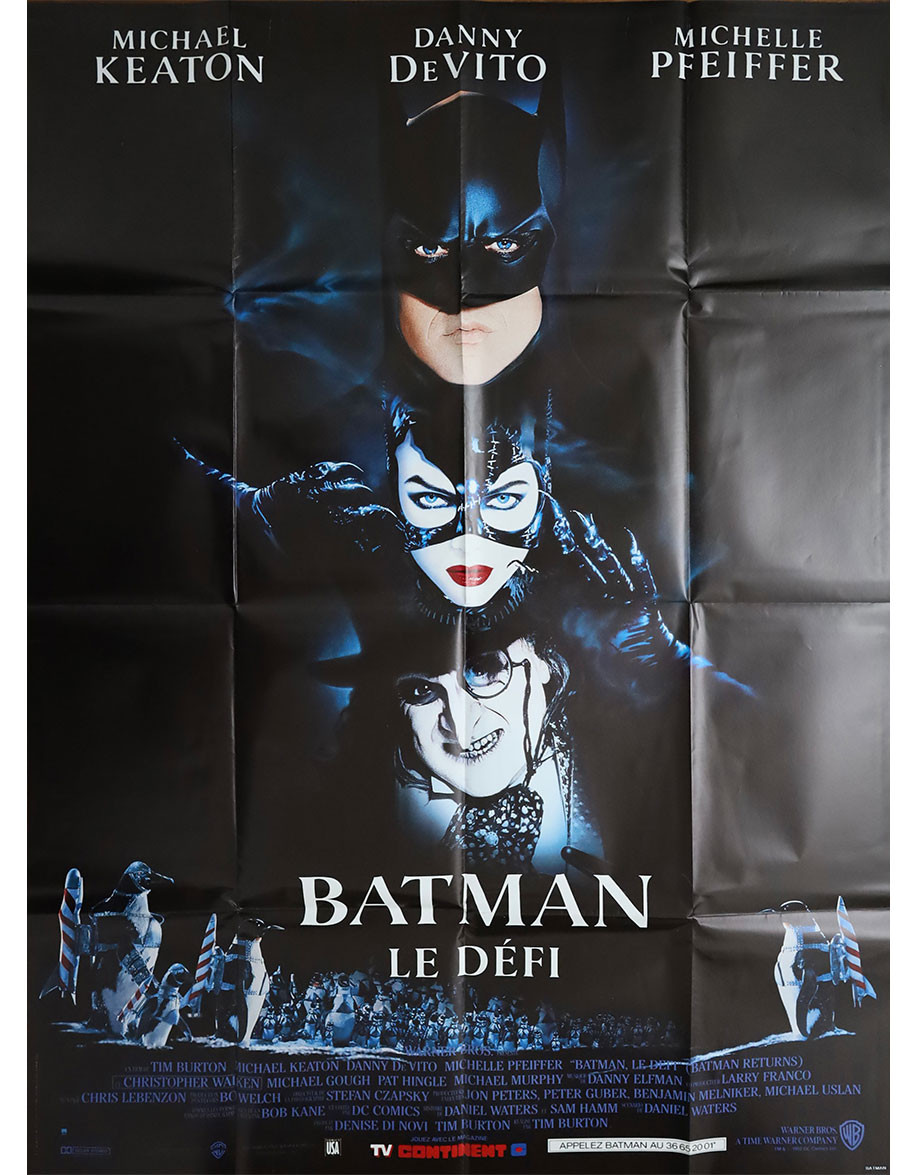 Batman le défi - 120x160 cm - pliée