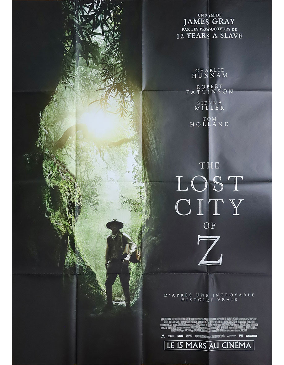 The Lost city of Z - 120x160 cm - pliée