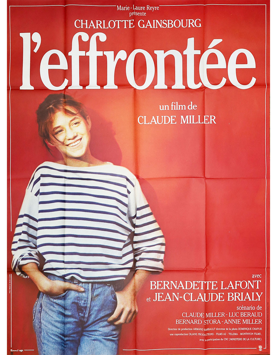 L'Effrontée - 120x160 cm - pliée