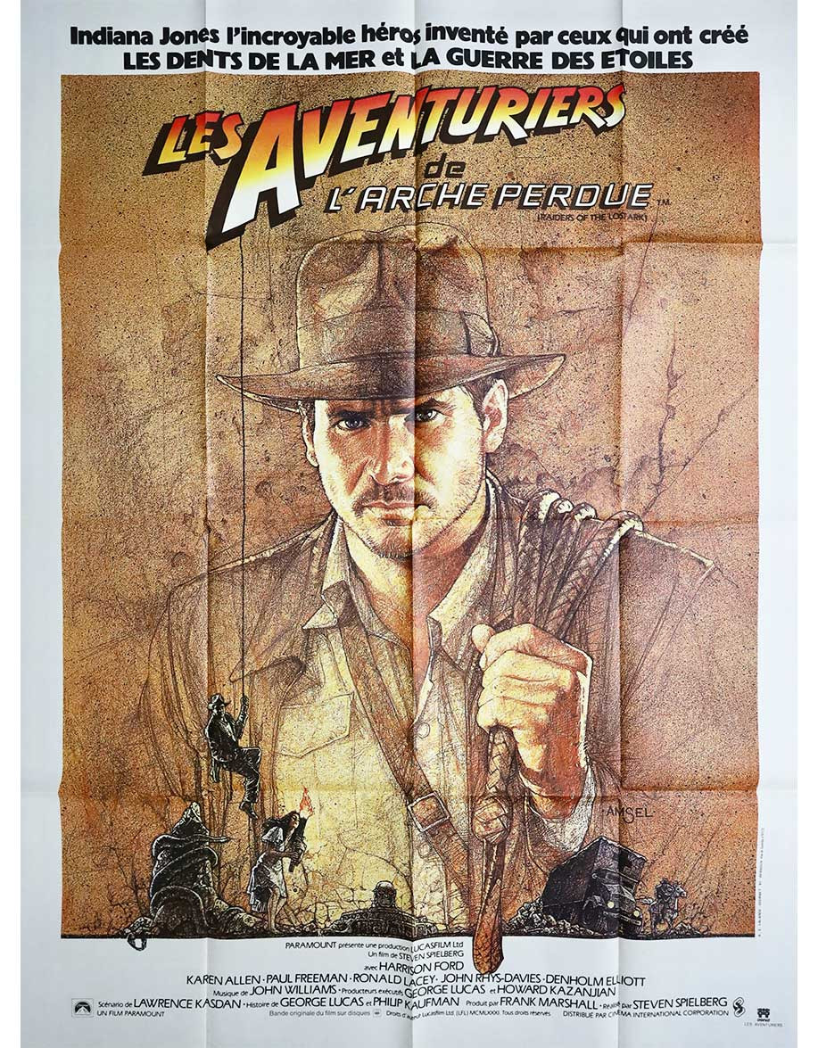 Les aventuriers de l'arche perdue - 120x160 cm...