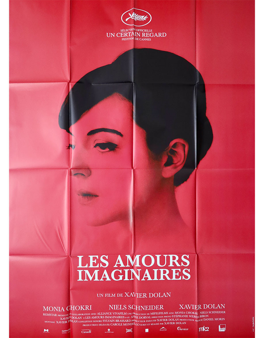 Les Amours imaginaires - 120x160 cm - pliée