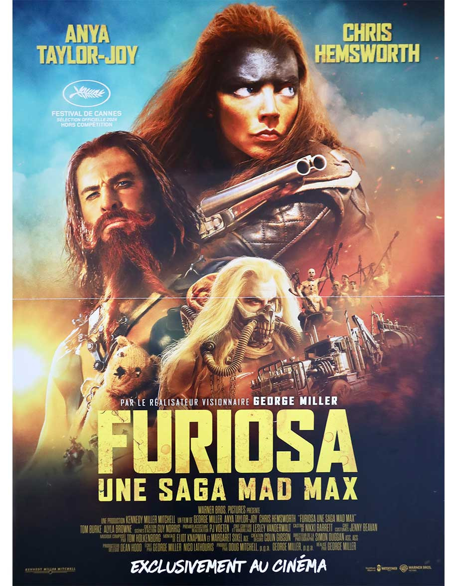 Furiosa : une saga Mad Max - 40x53 cm - pliée