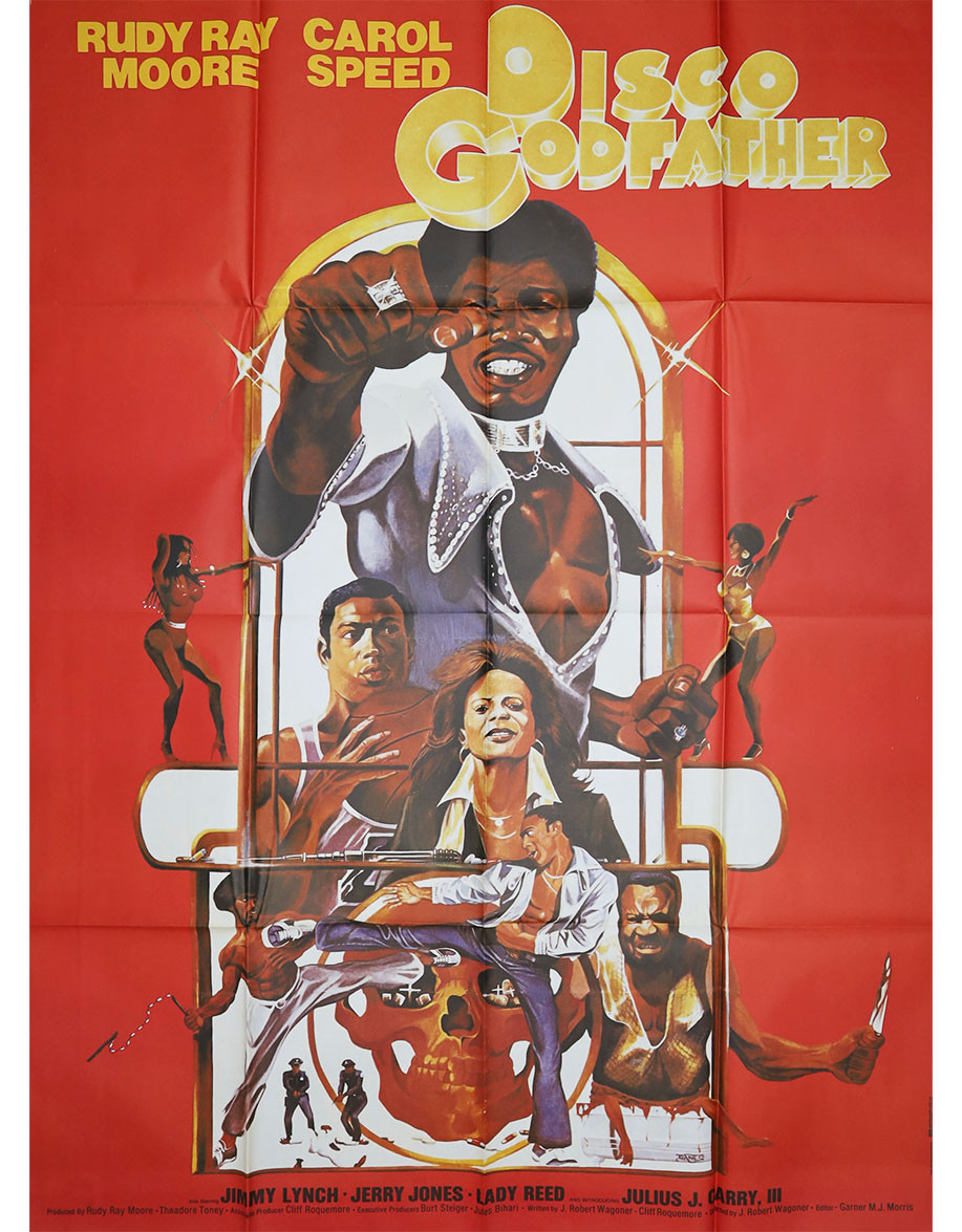 Disco godfather - 120x160 cm - pliée