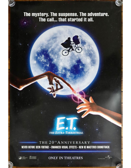 E.T. l'extra-terrestre — affiche originale américaine one...