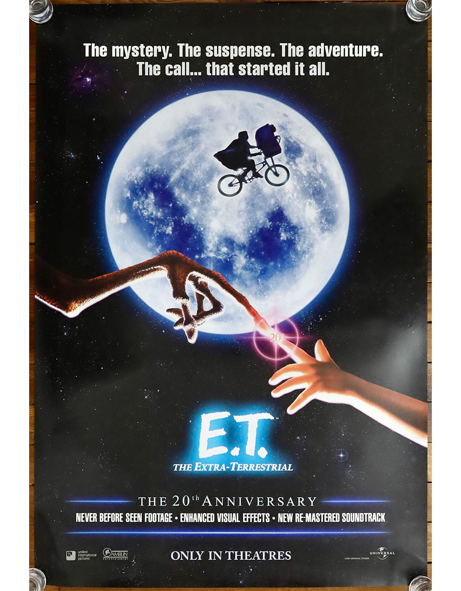 E.T. l'extra-terrestre — affiche originale...