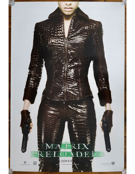 Matrix Reloaded — affiche originale américaine one sheet...