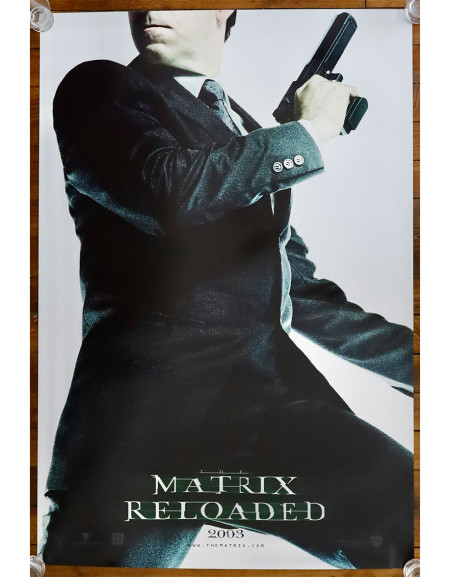 Matrix Reloaded — affiche originale américaine one sheet...