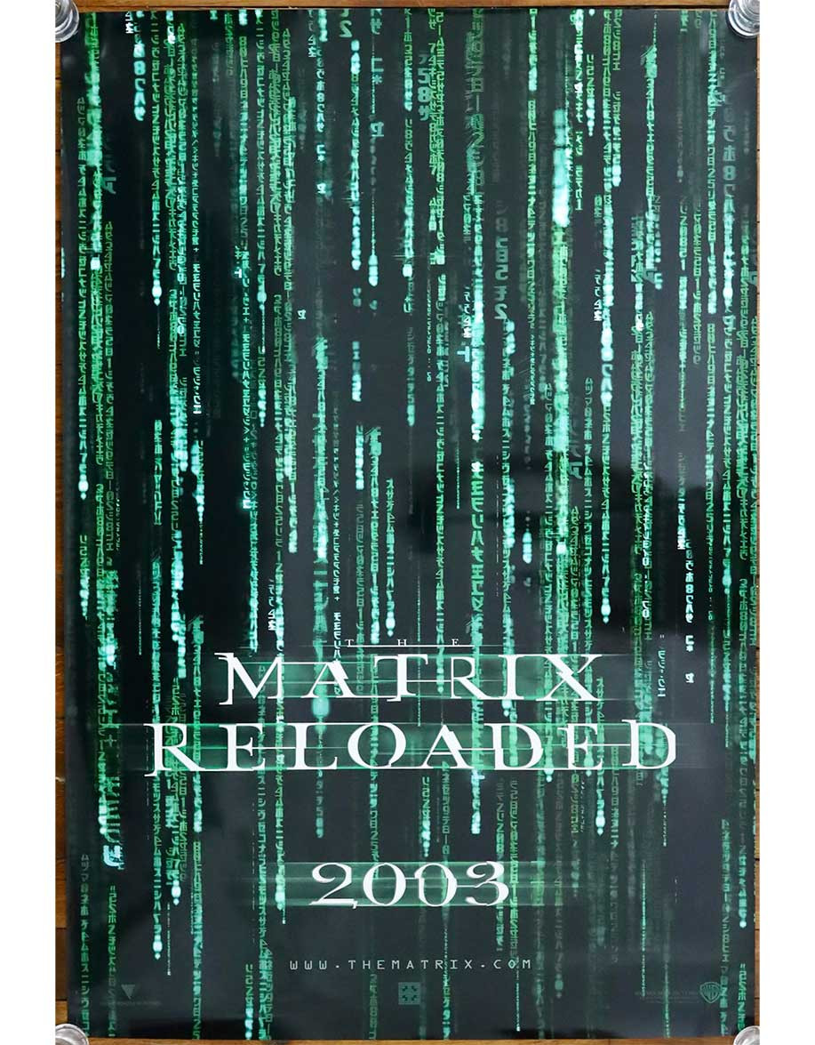 Matrix Reloaded - 69x104 cm - roulée