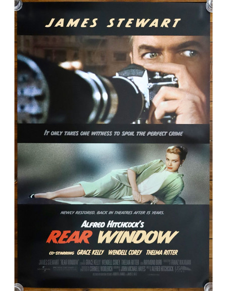 Fenêtre sur cour - 69x104 cm - roulée