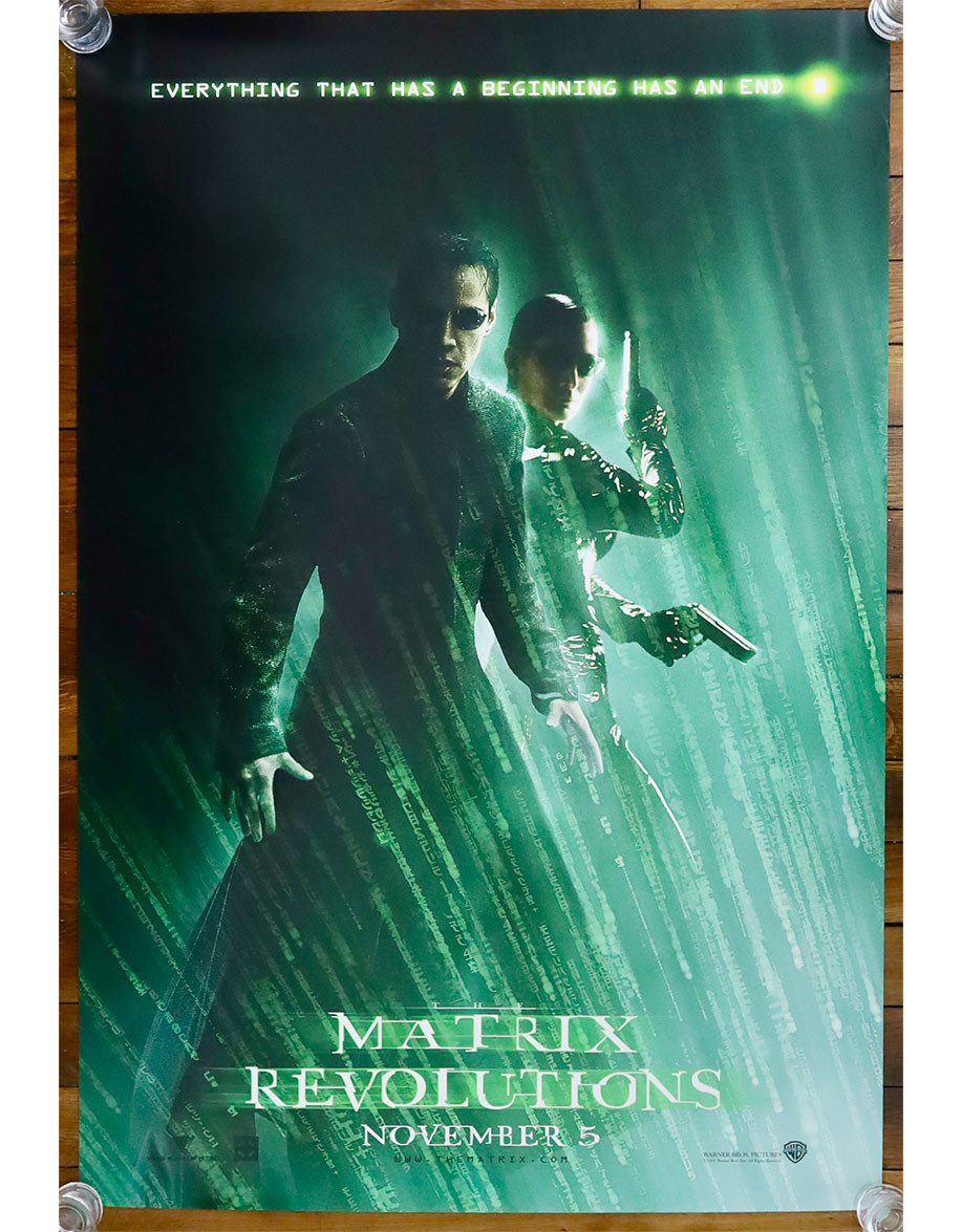 Matrix Revolutions - 69x104 cm - roulée