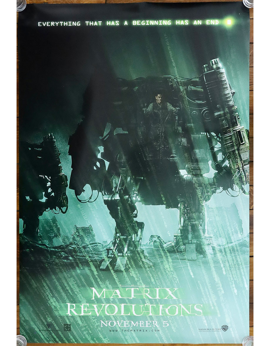 Matrix Revolutions - 69x104 cm - roulée