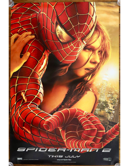 Spider-Man 2 — affiche originale américaine one sheet...