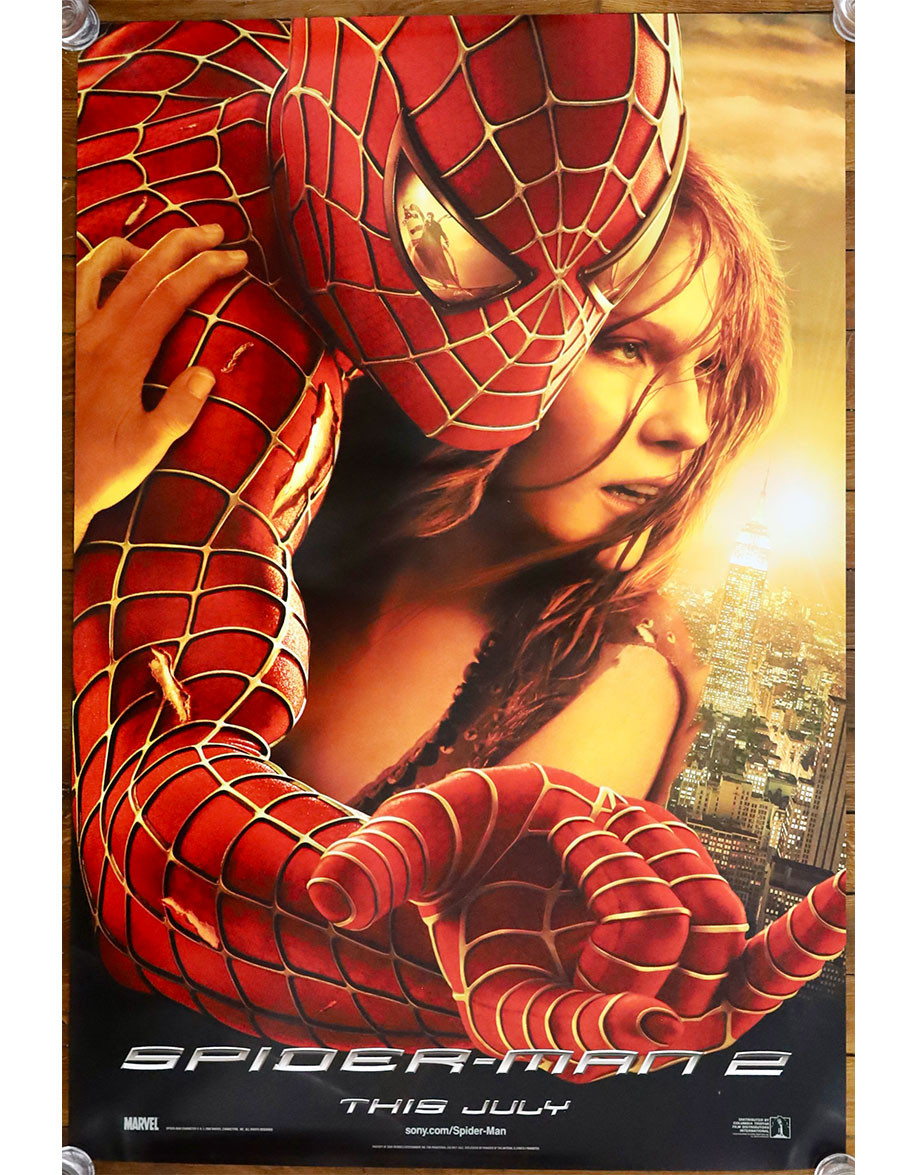 Spider-Man 2 — affiche originale américaine one...