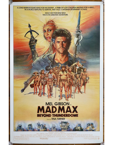 Mad Max Beyond Thunderdome — affiche originale américaine...