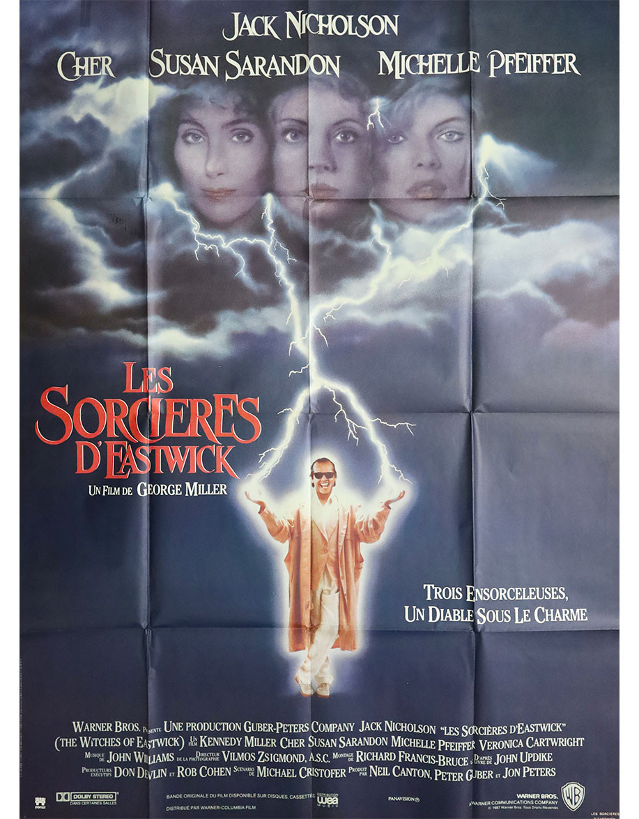 Les sorcières d'Eastwick - 120x160 cm - pliée