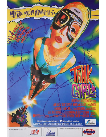 Tank Girl - 30x50 cm - roulée