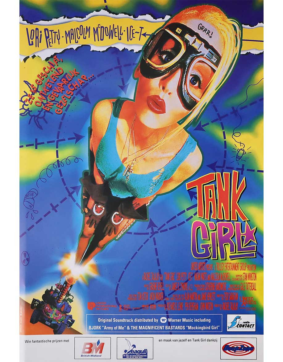 Tank Girl - 30x50 cm - roulée