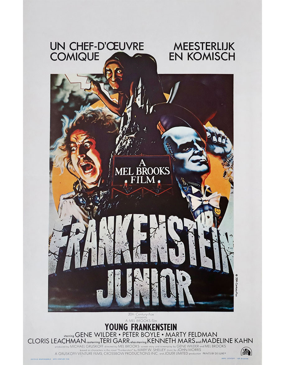 Frankenstein junior - 35x55 cm - roulée