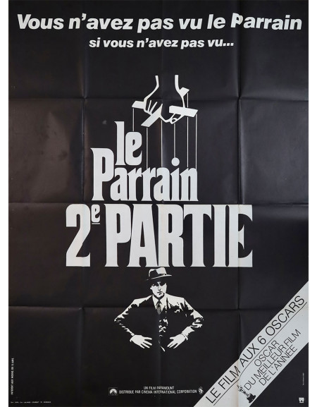 Le Parrain, 2ème partie - 120x160 cm - pliée