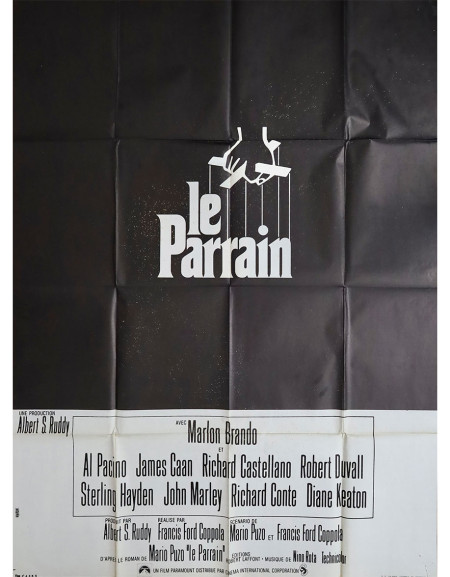 Le Parrain - 120x160 cm - pliée