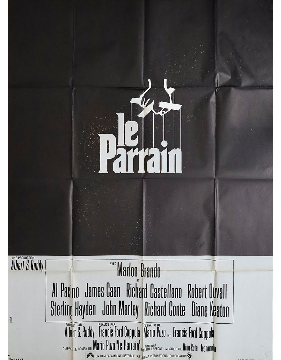 Le Parrain - 120x160 cm - pliée