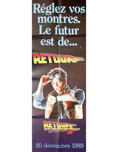 Retour vers le futur 2 - 60x160 cm - pliée