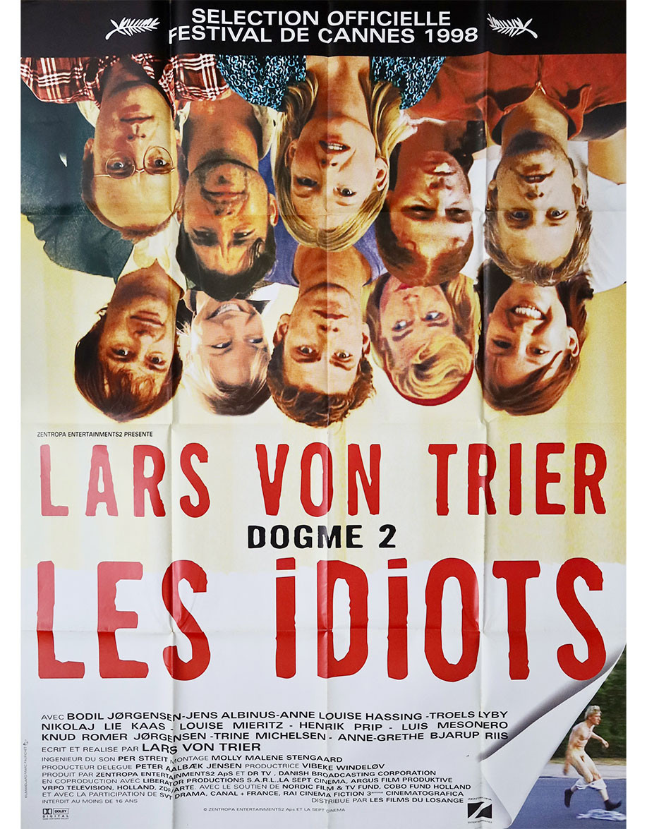Les idiots - 120x160 cm - pliée