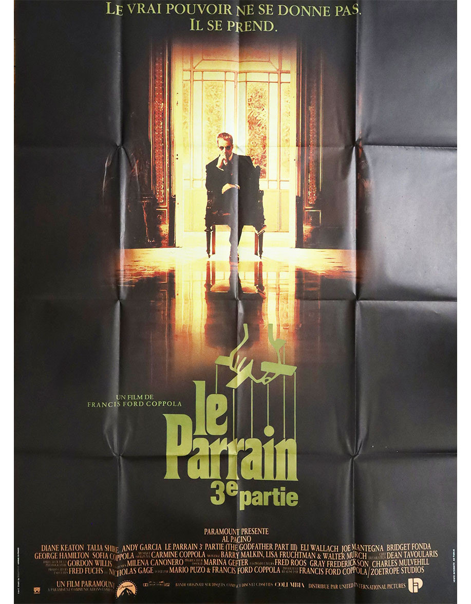 Le Parrain, 3ème partie - 120x160 cm - pliée