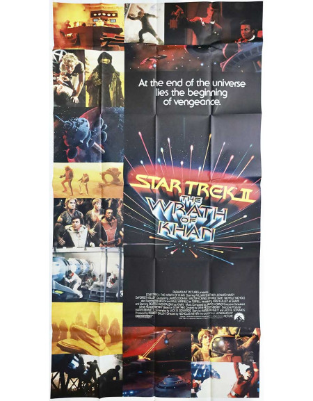 Star Trek II : La Colère de Khan — affiche originale...